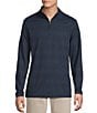 Cremieux Blue Label Performance Jacquard Quarter-Zip Pullover, Color:Dark Navy - Image 1