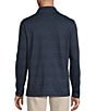 Cremieux Blue Label Performance Jacquard Quarter-Zip Pullover, Color:Dark Navy - Image 2