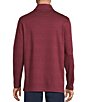 Cremieux Blue Label Performance Jacquard Quarter-Zip Pullover, Color:Cabernet - Image 2
