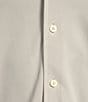Color:Pale Grey - Image 4 - Blue Label Performance Jacquard Short Sleeve Coatfront Shirt