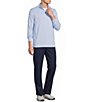 Cremieux Blue Label Performance Solid Quarter Zip Pullover - Image 3