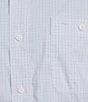 Cremieux Blue Label Performance Stretch Check Short Sleeve Woven Shirt, Color:Blue - Image 4