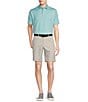 Color:Blue Tint - Image 3 - Blue Label Performance Stretch Happy Hour Drinks Printed Short Sleeve Polo Shirt