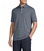 Cremieux Blue Label Performance Stretch Stripe Pattern Short Sleeve Polo Shirt - Image 5