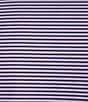 Cremieux Blue Label Performance Stretch Stripe Pattern Short Sleeve Polo Shirt - Image 4