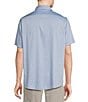 Color:Light Blue - Image 2 - Blue Label Performance Stretch Twill Short Sleeve Woven Shirt