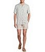 Cremieux Blue Label Pineapple Floral Print Short Sleeve Woven Camp Shirt - Image 3