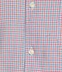 Color:Multi Color - Image 4 - Blue Label Plaid Lightweight Oxford Short Sleeve Woven Shirt