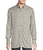 Color:Multi Color - Image 1 - Blue Label Plaid Rayon Twill Long-Sleeve Woven Shirt