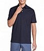 Cremieux Blue Label Printed Interlock Short Sleeve Polo Shirt - Image 1