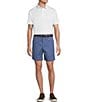 Cremieux Blue Label Printed Interlock Short Sleeve Polo Shirt - Image 3