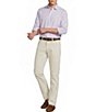Cremieux Blue Label Provence Collection Micro-Stripe Long Sleeve Woven Shirt - Image 3