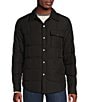 Color:Black - Image 1 - Blue Label Quilted Puffer Shirt Jacket