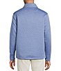 Cremieux Blue Label Quilted Quarter-Zip Pullover, Color:Cobalt Heather - Image 2