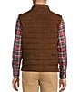 Cremieux Blue Label Quilted Suede Vest - Image 2