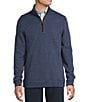 Cremieux Blue Label Reversible Quarter-Zip Pullover, Color:Peacoat Heather - Image 2