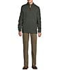 Cremieux Blue Label Reversible Quarter-Zip Pullover, Color:Forest Green - Image 5