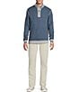 Cremieux Blue Label Reversible Quarter-Zip Pullover, Color:Light Grey Heather - Image 6