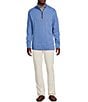 Cremieux Blue Label Reversible Quarter-Zip Pullover, Color:Light Blue Heather - Image 5