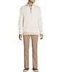 Cremieux Blue Label Reversible Quarter-Zip Pullover, Color:Oatmeal Heather - Image 5