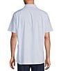 Cremieux Blue Label Short Sleeve Button Down Performance BRRR Solid Woven Shirt - Image 2