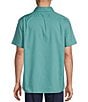 Cremieux Blue Label Short Sleeve Button Down Performance BRRR Solid Woven Shirt - Image 2