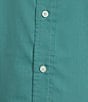 Cremieux Blue Label Short Sleeve Button Down Performance BRRR Solid Woven Shirt - Image 4