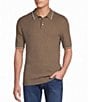 Cremieux Blue Label Short Sleeve Cable Polo Sweater - Image 1