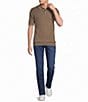 Cremieux Blue Label Short Sleeve Cable Polo Sweater - Image 4