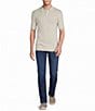 Cremieux Blue Label Short Sleeve Cable Polo Sweater - Image 5