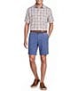 Cremieux Blue Label Short Sleeve Spread Plaid Woven Shirt - Image 3