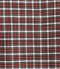 Color:Lucent White/Red Multi - Image 4 - Blue Label Slim Fit Plaid Oxford Long-Sleeve Woven Shirt