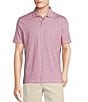 Cremieux Blue Label Slim Fit Stretch Abstract Print Polo Shirt, Color:Pink - Image 1