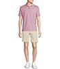Cremieux Blue Label Slim Fit Stretch Abstract Print Polo Shirt, Color:Pink - Image 3