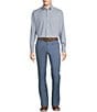 Cremieux Blue Label Soho Tailored-Fit Flat-Front Twill Comfort Stretch Pants, Color:Vintage Blue - Image 3
