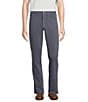 Color:Dusty Blue - Image 1 - Blue Label CMX 5-Pocket Tailored-Fit Sateen Stretch Pants