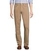 Color:Khaki - Image 1 - Blue Label Soho Tailored-Fit 5-Pocket Sateen Stretch Pants