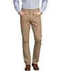 Cremieux Blue Label CMX 5-Pocket Tailored-Fit Sateen Stretch Pants, Color:Khaki - Image 1