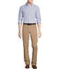 Cremieux Blue Label CMX 5-Pocket Tailored-Fit Sateen Stretch Pants, Color:Khaki - Image 3
