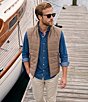 Cremieux Blue Label Solid Albini Denim Long Sleeve Woven Shirt - Image 5