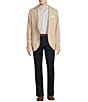 Cremieux Blue Label Solid Blazer, Color:Natural - Image 3