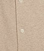 Cremieux Blue Label Solid Coat Front Short Sleeve Shirt - Image 4