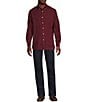 Cremieux Blue Label Solid Corduroy Long Sleeve Woven Shirt - Image 3