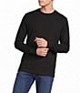 Cremieux Blue Label Solid Crew Long Sleeve T-Shirt - Image 1