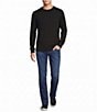 Cremieux Blue Label Solid Crew Long Sleeve T-Shirt - Image 3