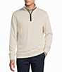 Cremieux Blue Label Solid French Rib Quarter-Zip Pullover - Image 1