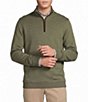 Cremieux Blue Label Solid French Rib Quarter-Zip Pullover - Image 5
