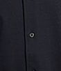 Cremieux Blue Label Solid Interlock Coat Front Knit Shirt, Color:Dark Navy - Image 4