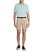 Cremieux Blue Label Solid Knit Oxford Short Sleeve Woven Shirt - Image 3