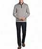 Cremieux Blue Label Solid Lightweight Quarter Zip Sweater - Image 3